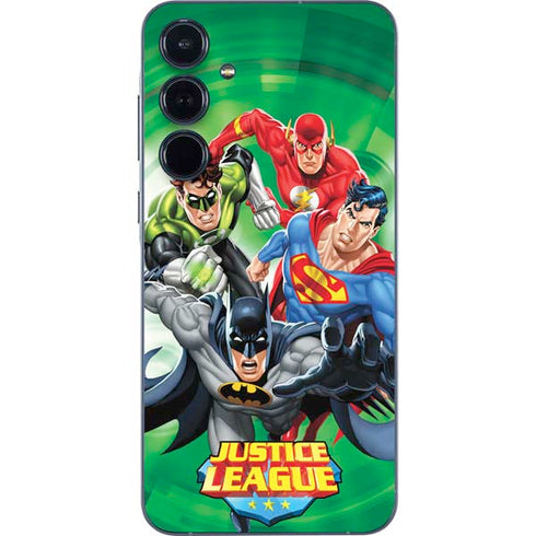 Justice League Team Power Up Green Galaxy A36 5G Skin